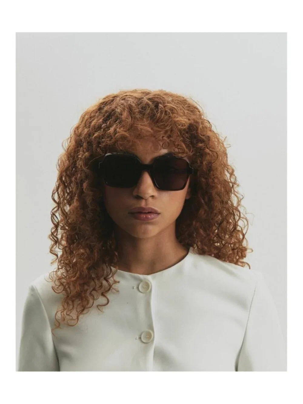 New Raval Eyewear Women's Sunglasses Havana Square Brown Lens Acetate Frame DESI